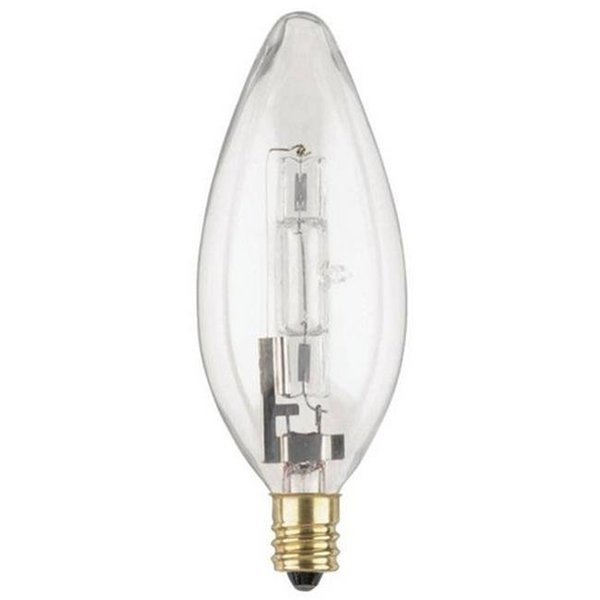 Brightbomb 402900 40 watt B11 Clear Halogen Fan Light Bulb; Pack of 10 BR948296